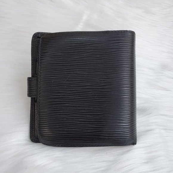Louis Vuitton Compact Snap Black Epi Wallet - Picture 2 of 12